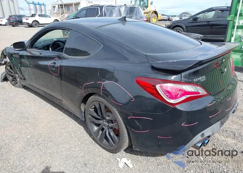 2013 Hyundai Genesis 3.8 Track из США, поврежденный, VIN KMHHU6KJ3DU082056